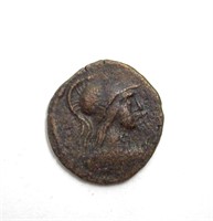 2nd-3rd Cent AD Athena / Athena W/ Shield VF AE22
