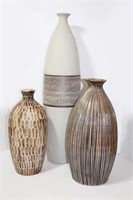 Glazed Pottery Decorative Ethan Allen Floor Vases