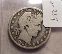 1896O Barber Half Dollar