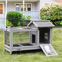 $300 - "As Is" Rabbit Hutch Indoor Rabbit Cage Out