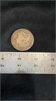 1881 Morgan dollar coin