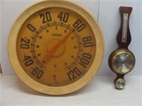 Thermometer and Barometer
