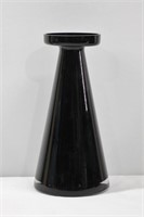 Amethyst Glass Candle Stick Holder / Vase 9"