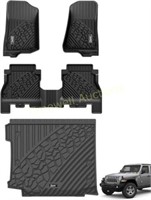 3W Floor Mats for Jeep Wrangler JL