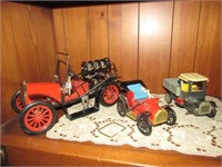 (4) Toy Cars