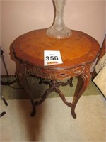 French Inlaid Table 27" x 30"