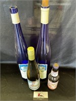 Wine bottles and miscellaneous bottles