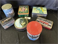 Collectable tins