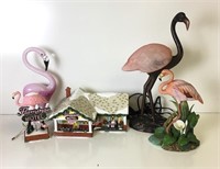 Selection of Flamingo Decor
