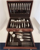 94 Pc Set Int'l Silver PRELUDE Sterling Flatware