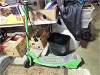 GREEN RAZOR ELECTRIC SCOOTER