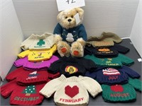 Recordable Voice Bear w/ multiple outfits