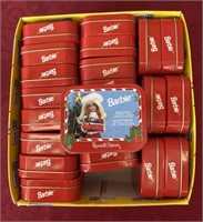 Small Russell Stover Barbie Tins