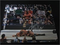Triple H WWE signed 8x10 photoo COA