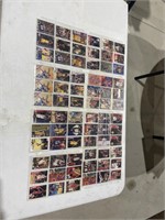 Basketball cards Michael Jordan, Scottie Pippen,