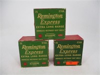 Lot (3) Boxes Remington 12 Ga. Shells