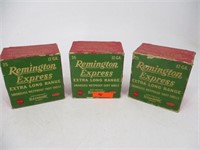 Lot (3) Boxes Remington 12 Ga. Shells