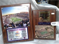 2 K-State Champion Plaques