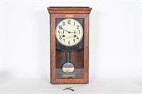 Atq International Time Recording Co. NY Wall Clock