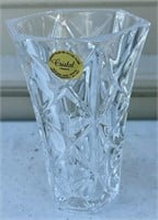 Cristal France Vase 5.25”H