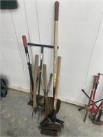 Yard tools, tamper, misc