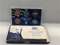 1999 US Mint Quarter Proof Set