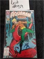 December 92. Aquaman in the claws of the scavenger