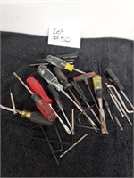 Miscellaneous screwdrivers and Allen wrenches