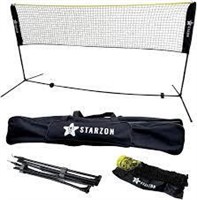 Starzon Tennis Badminton Net Set  Portable Net