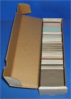 box of 1980s baseball cards