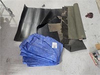 Plastic Tarp & Rolls of Various Material