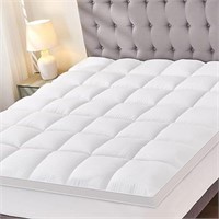 SLIMELODY Mattress Topper Twin Size Pillow Top Ext