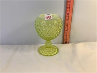 Vintage Imperial Opalescent Hobnail Vase