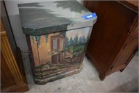 Small Hand Painted Cabinet