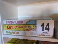 Candy Land, Operation & Chutes & Ladders (R1)