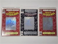AMAZING SPIDERMAN NO. 365 & 2) WEB NO. 90