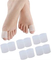 (10 Pack - large - white) Povihome Big Toe