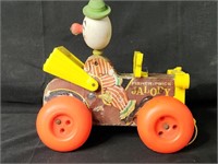 Vintage Fisher Price Jalopy Clown Children's Toy