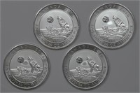 4 - Silver .75ozt .999 (3ozt TW)