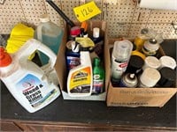 Garage Misc. weed killer, oil, Turtle wax & more