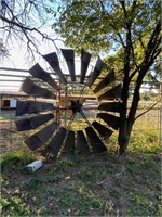 Large Industrial Windmill Wheel