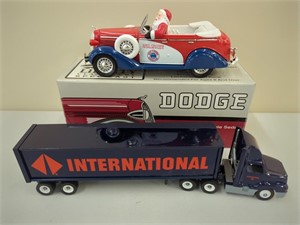 International Truck & Dodge Coin Bank