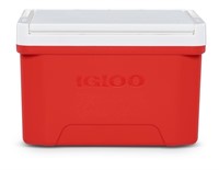 P857  Igloo 9 Qt Laguna Ice Chest Cooler Red