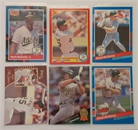 6 MARK McGWIRE BASEBALL CARDS