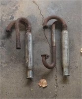 Pair of Mufflers, Vehicle Unknown Approx 25”