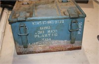 vintage ammo box