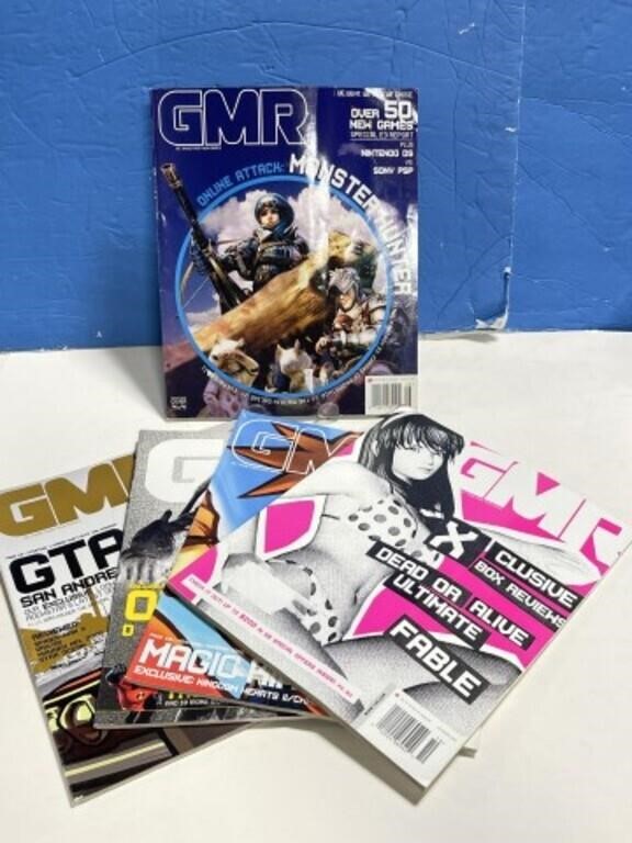5 GMR (Gamer) Magazines 2004
