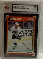 1991/92 Wayne Gretzky  card #10  grade