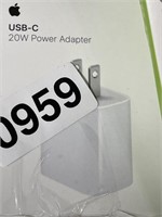 APPLE USB C POWER ADAPTER RETAIL $30