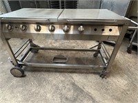 Grill on Casters